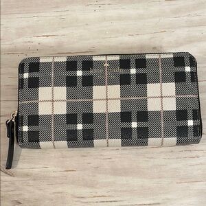 Kate Spade Plaid wallet
